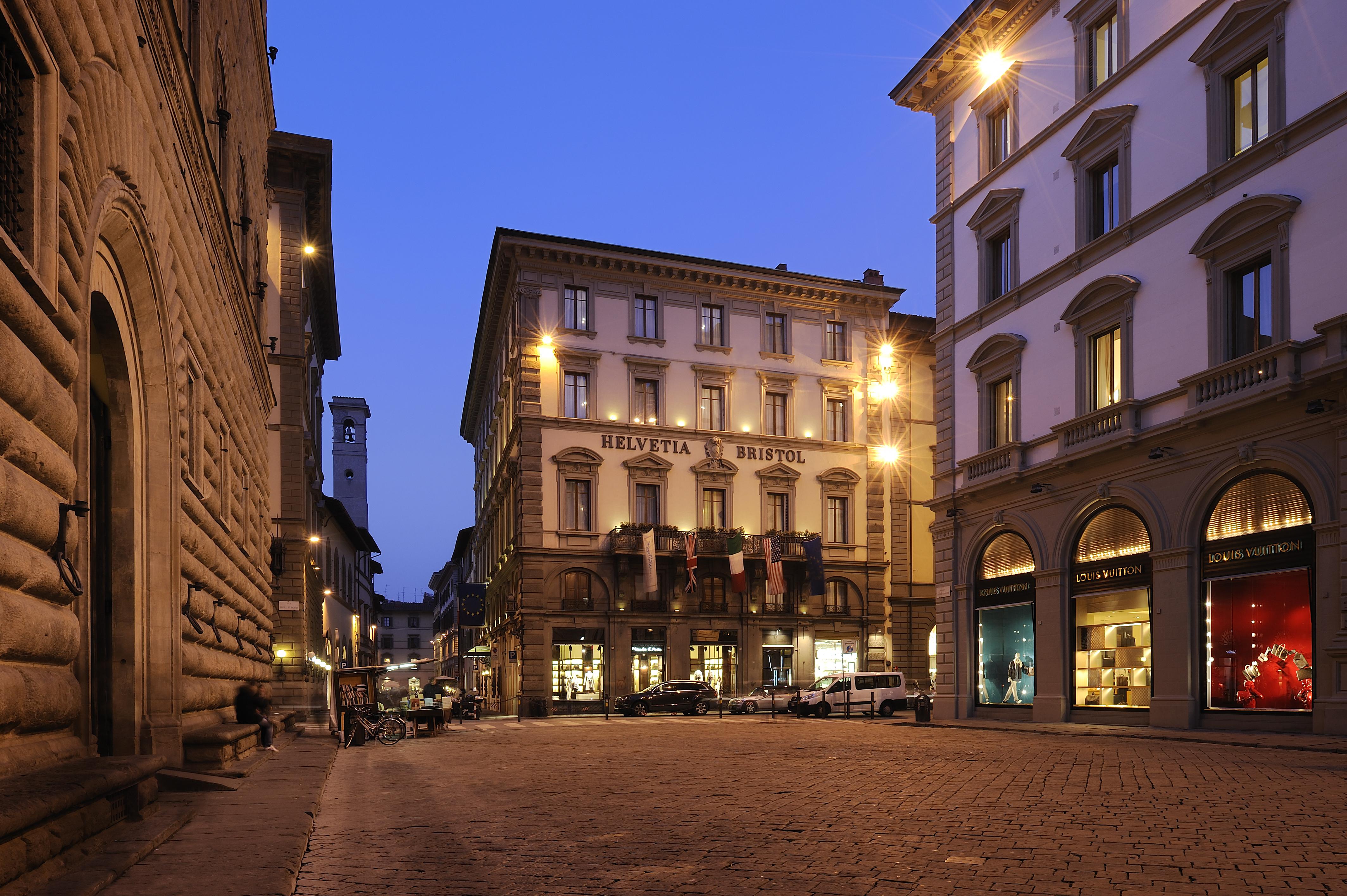 Helvetia&Bristol Firenze - Starhotels Collezione Exteriör bild The hotel in 2009
