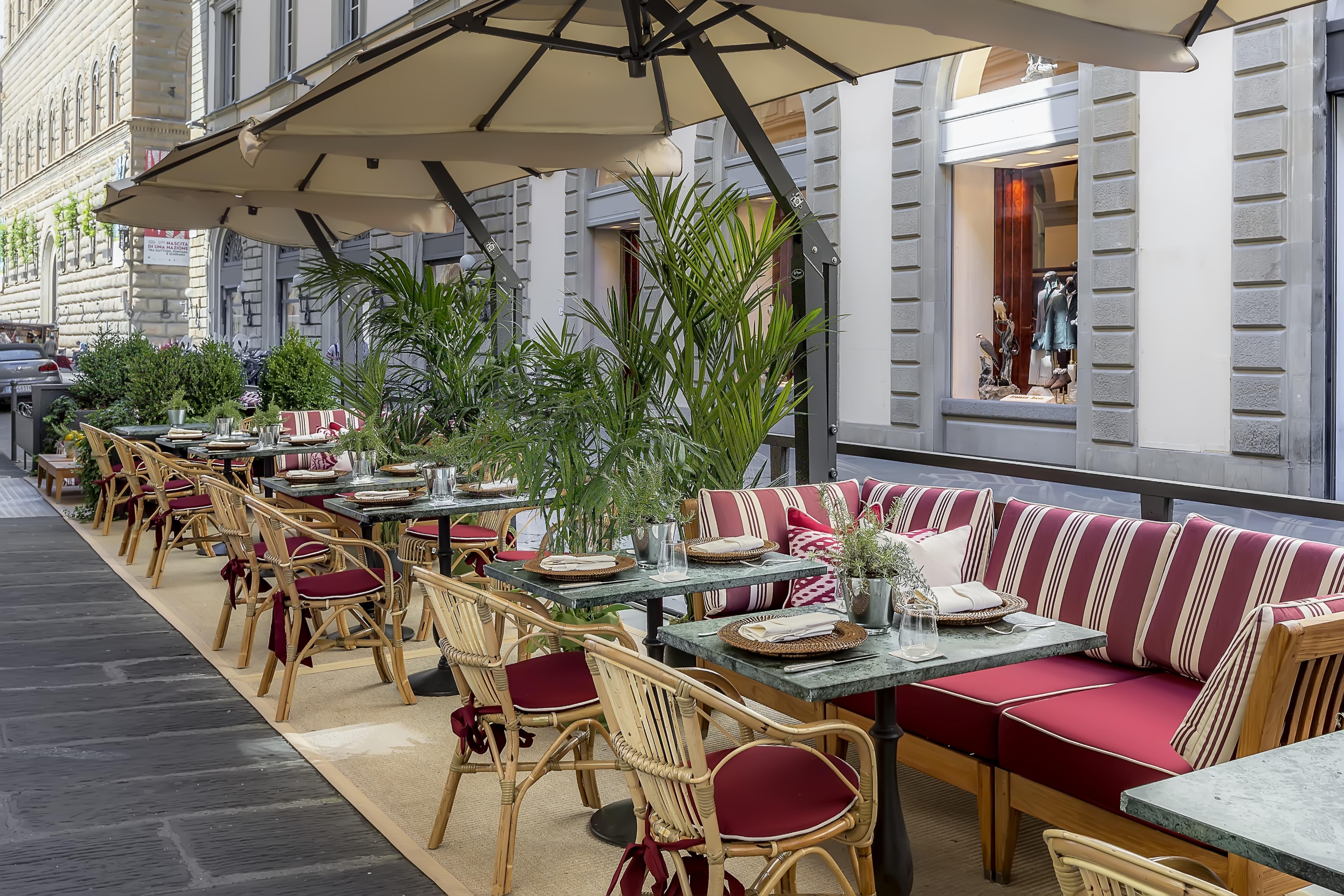 Helvetia&Bristol Firenze - Starhotels Collezione Exteriör bild The Terrace