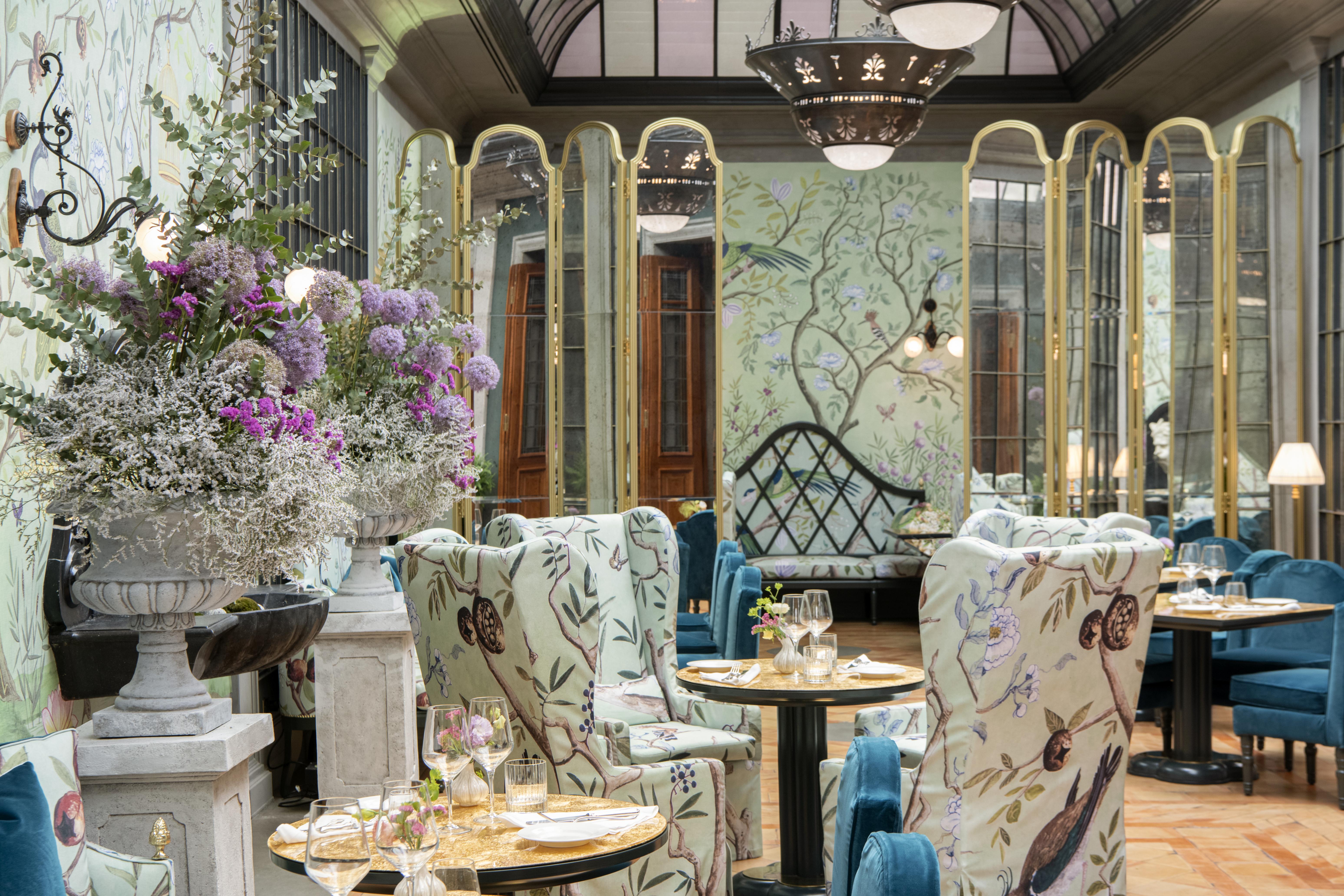 Helvetia&Bristol Firenze - Starhotels Collezione Exteriör bild The restaurant's interior