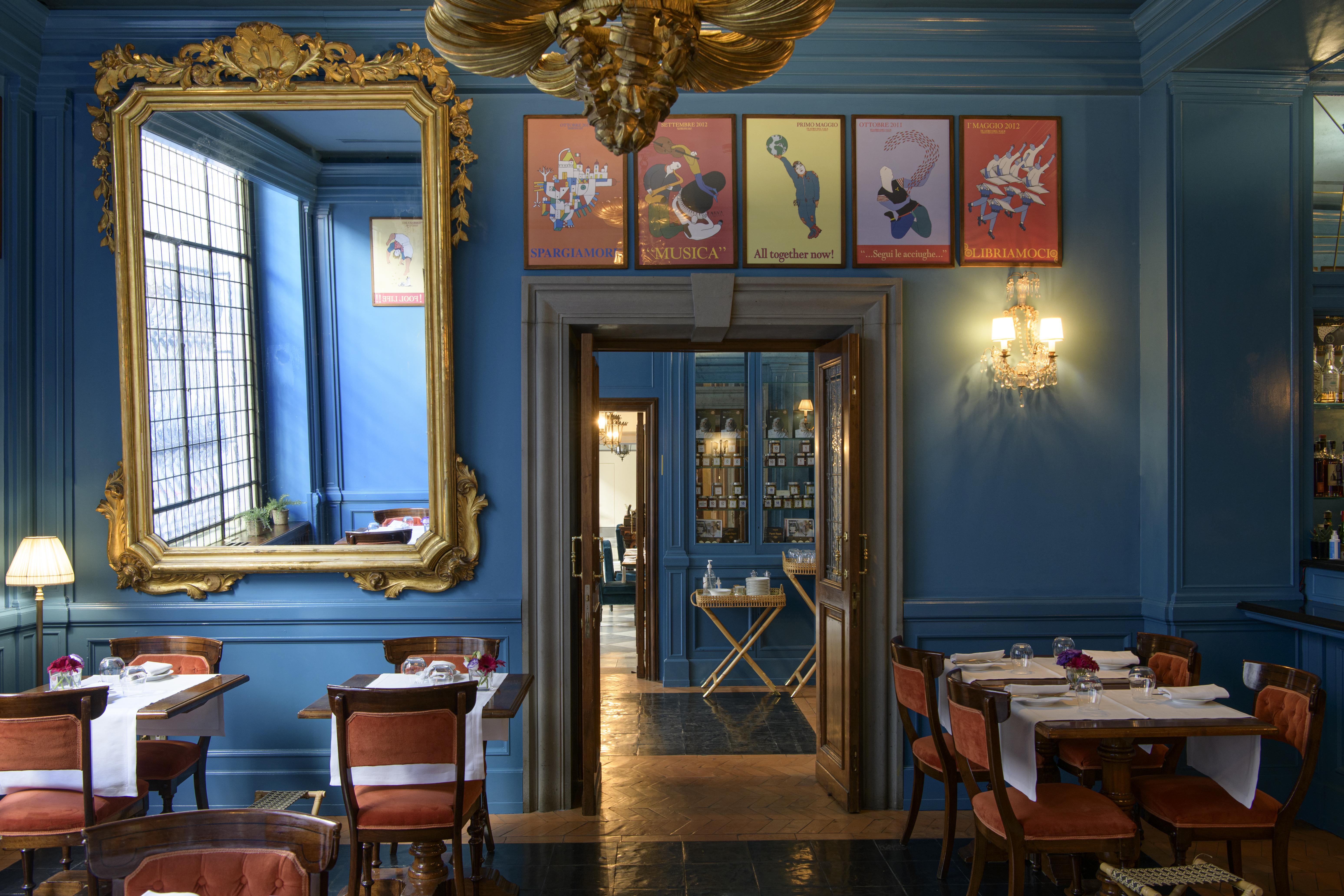 Helvetia&Bristol Firenze - Starhotels Collezione Exteriör bild The Blue Room