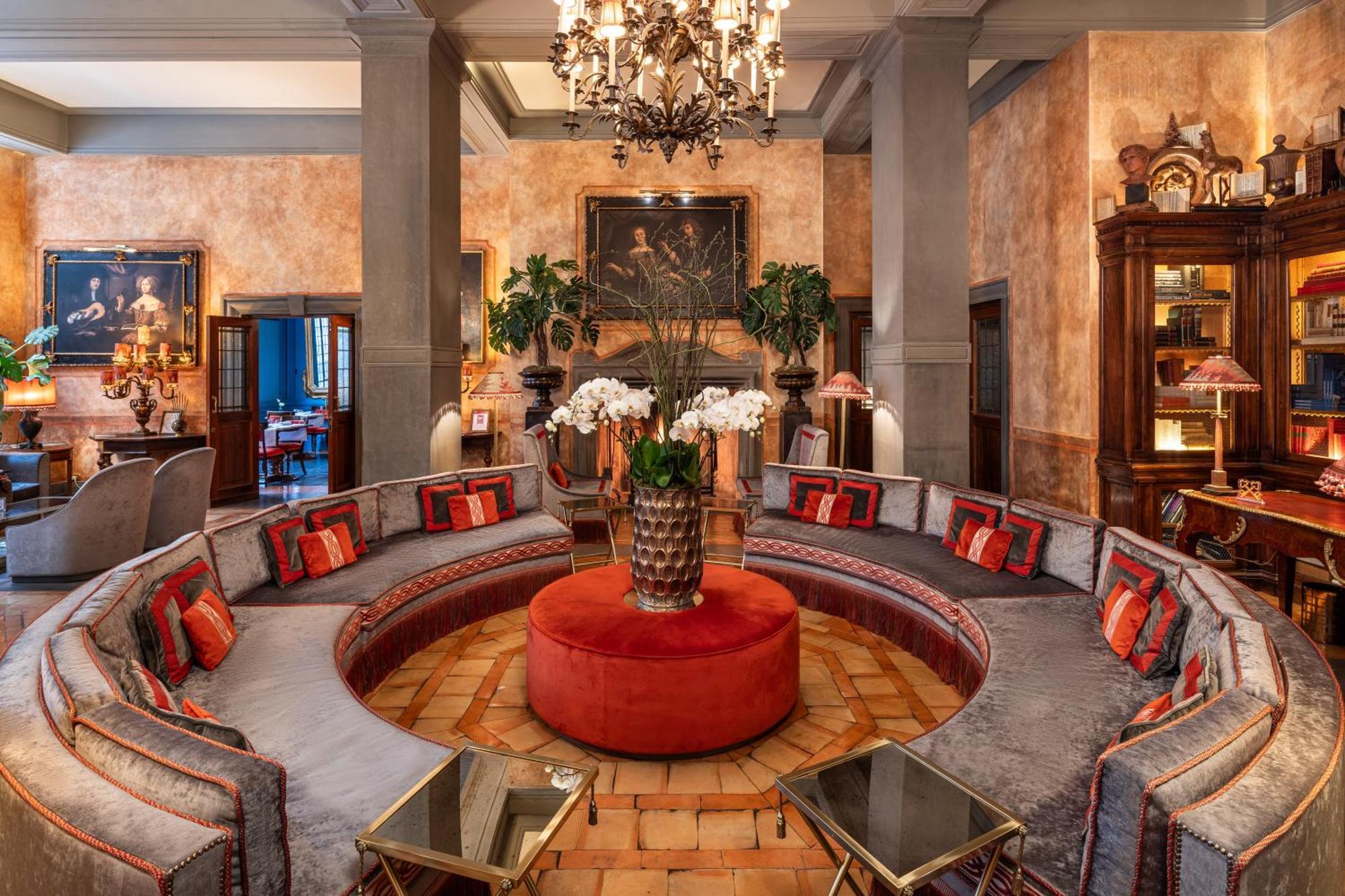 Helvetia&Bristol Firenze - Starhotels Collezione Exteriör bild The lobby