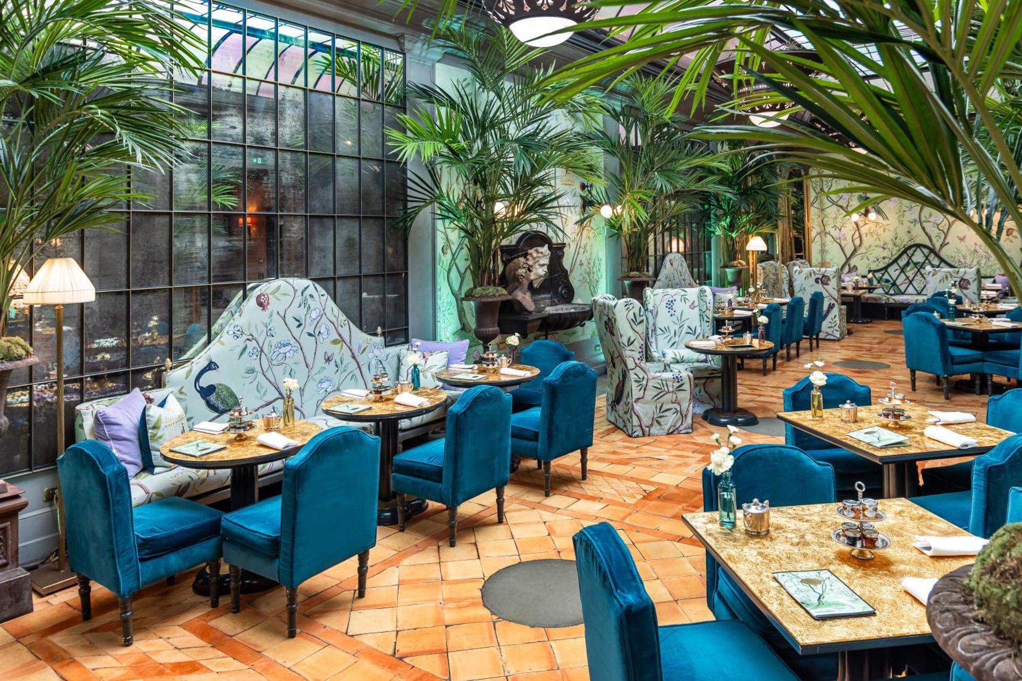 Helvetia&Bristol Firenze - Starhotels Collezione Exteriör bild The interior of the restaurant