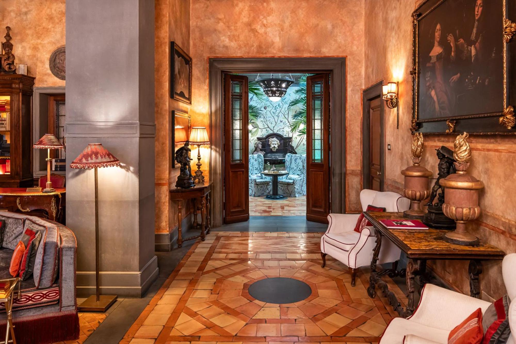 Helvetia&Bristol Firenze - Starhotels Collezione Exteriör bild Interior of the hotel